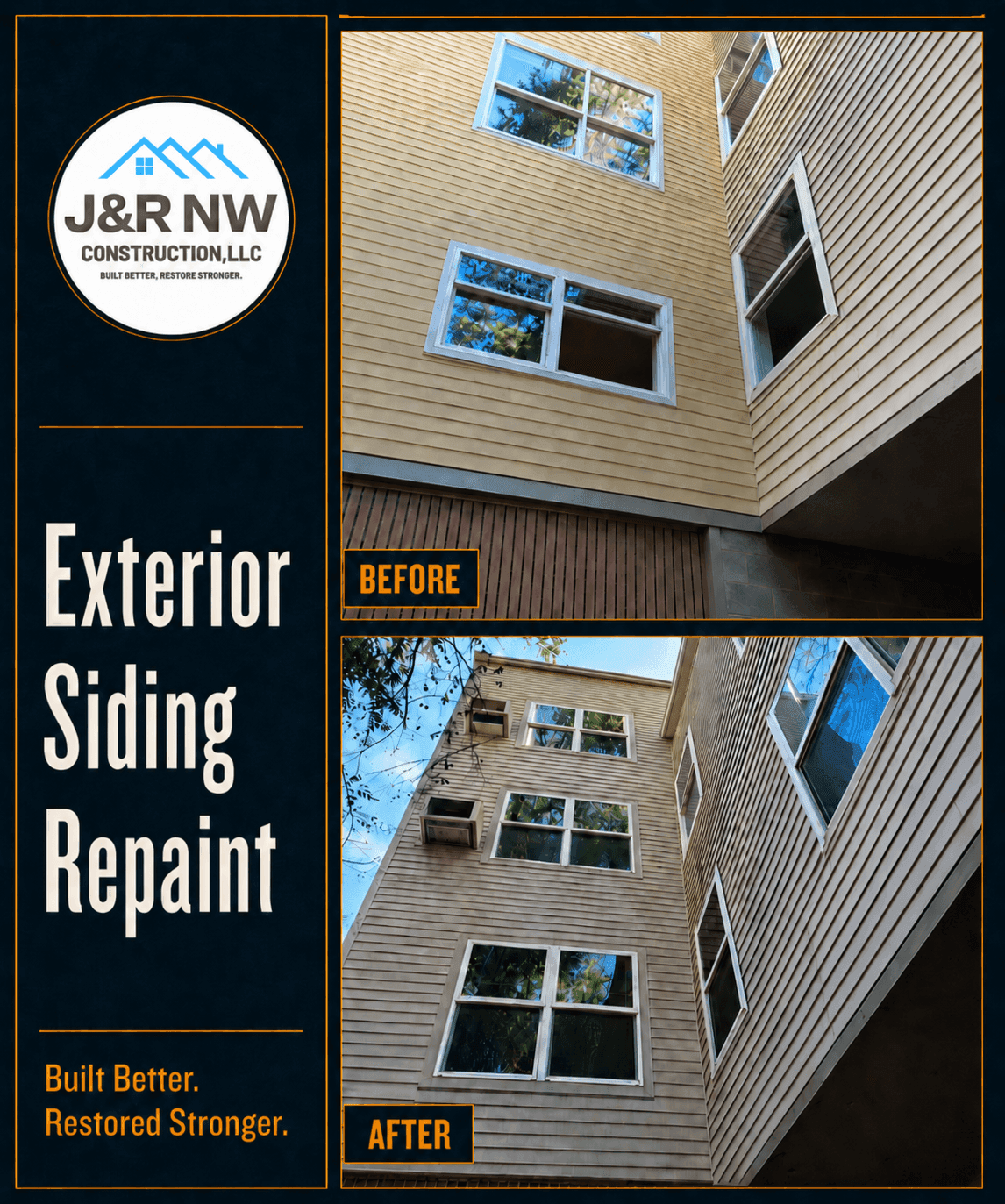Apartment Siding Repaint