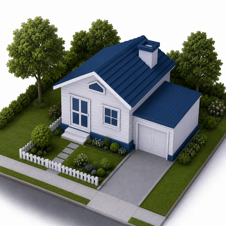 Interactive construction service preview
